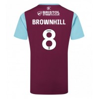 Dres Burnley Josh Brownhill #8 Domáci 2024-25 Krátky Rukáv